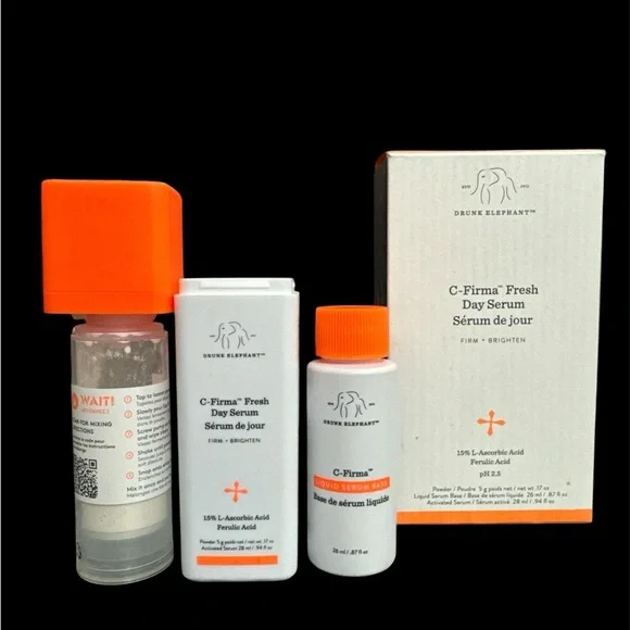 Drunk Elephant C-Firma Fresh Day Serum NIB(box has spots-product perfect).